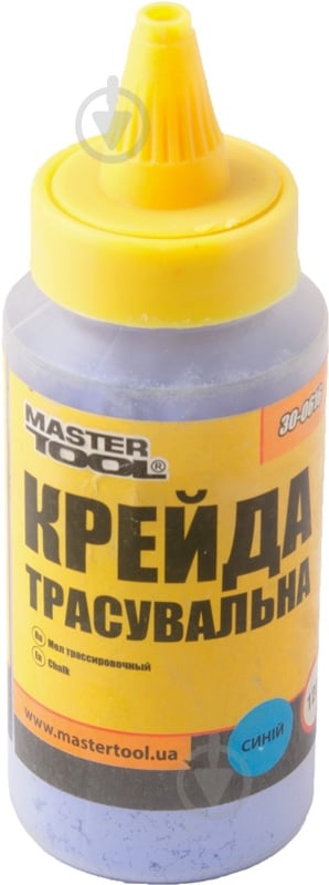 Крейда MasterTool 30-0616 синя 120 г - фото 1
