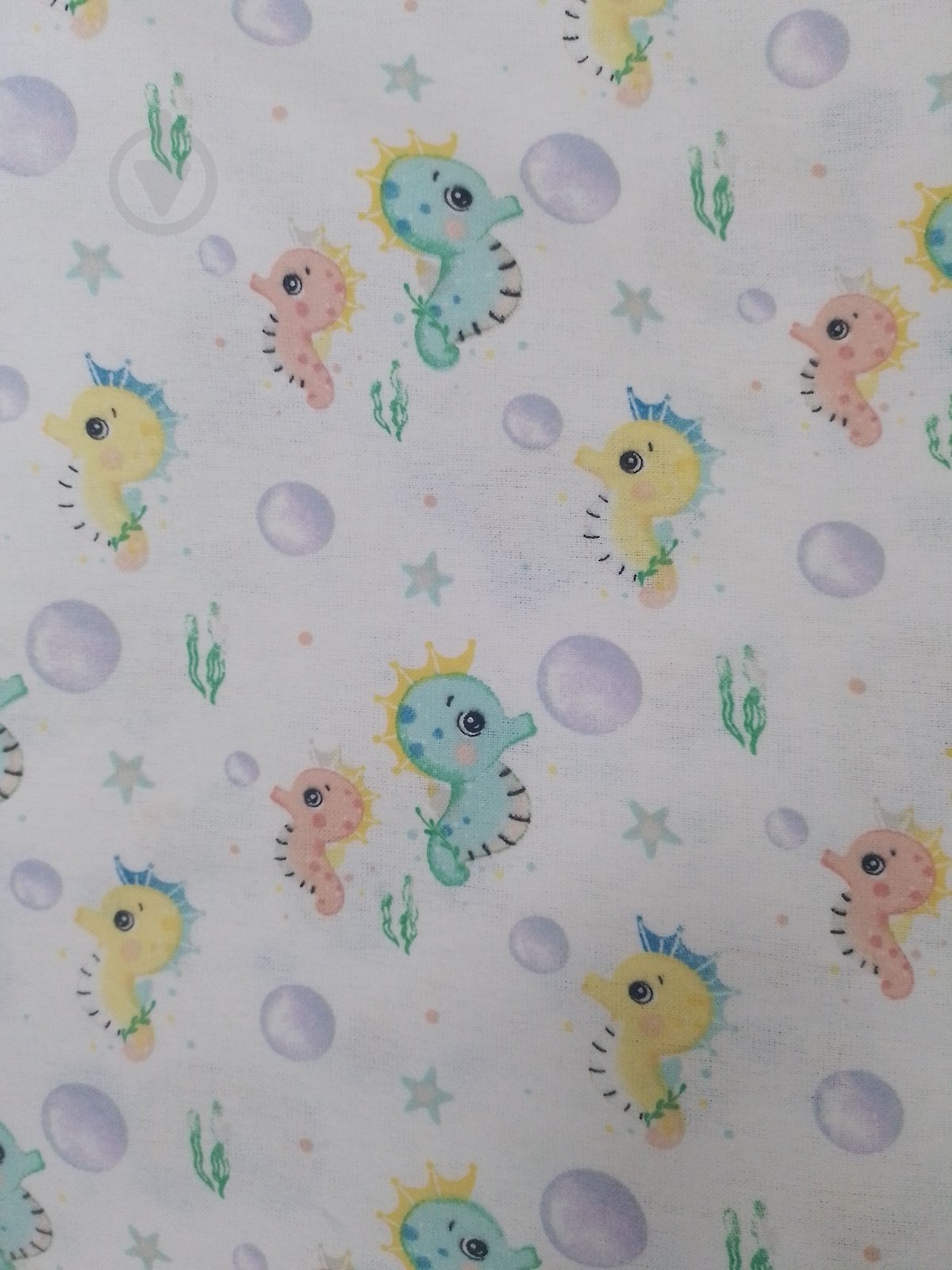 Пелюшки Моя планета фланель полегшена К192-45 90х100 см білий із принтом - фото 1