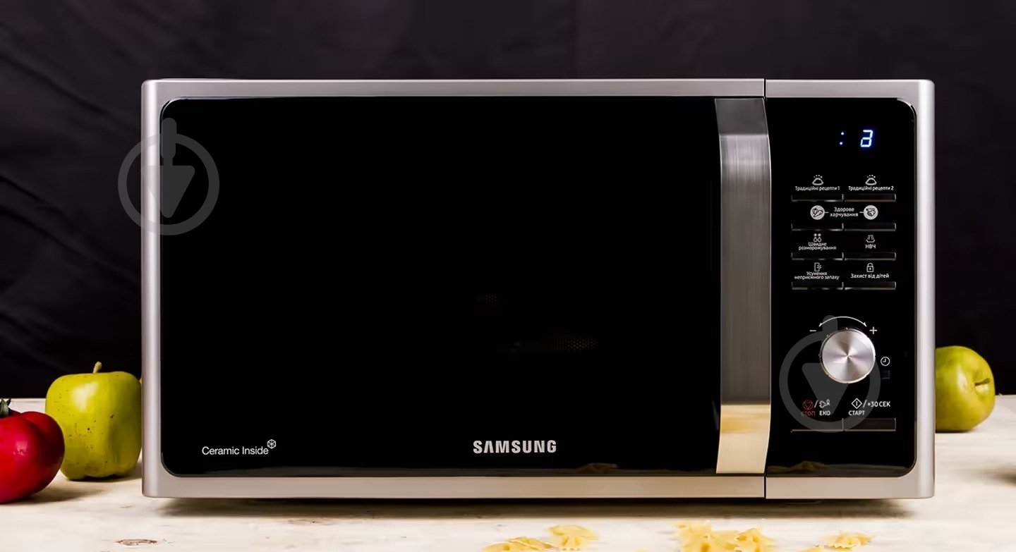 Мікрохвильова піч Samsung MS23F302TAS/UA - фото 4