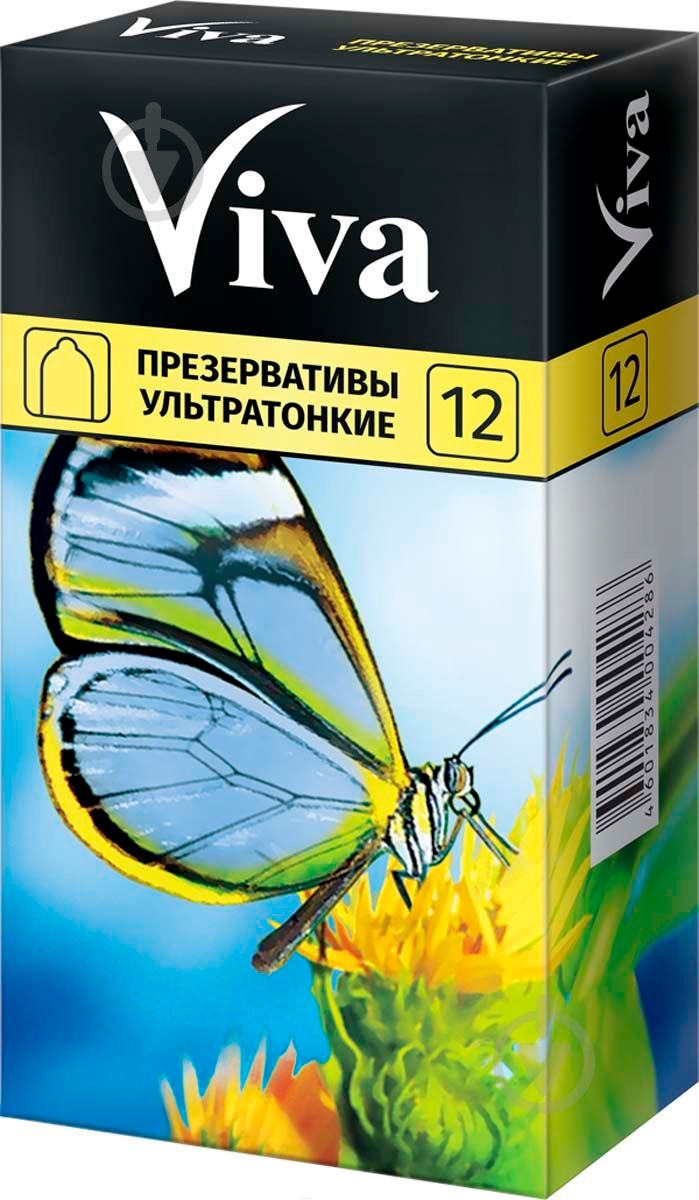 Презервативи Viva ультратонкі 12 шт. - фото 1