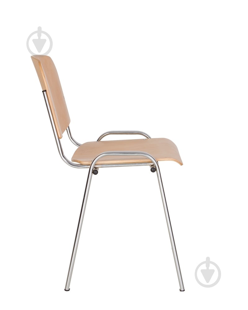 Стул Nowy Styl ISO WOOD CHROME коричневый - фото 4 Стул Nowy Styl ISO WOOD CHROME коричневый - фото 4