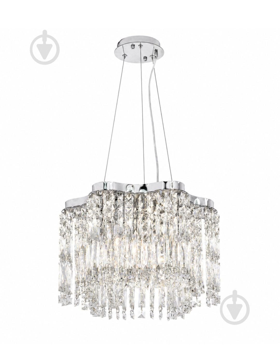 Люстра подвесная LIGHT SET IRYS PL400 5xE14 прозрачный/хром - фото 1 Люстра подвесная LIGHT SET IRYS PL400 5xE14 прозрачный/хром - фото 1