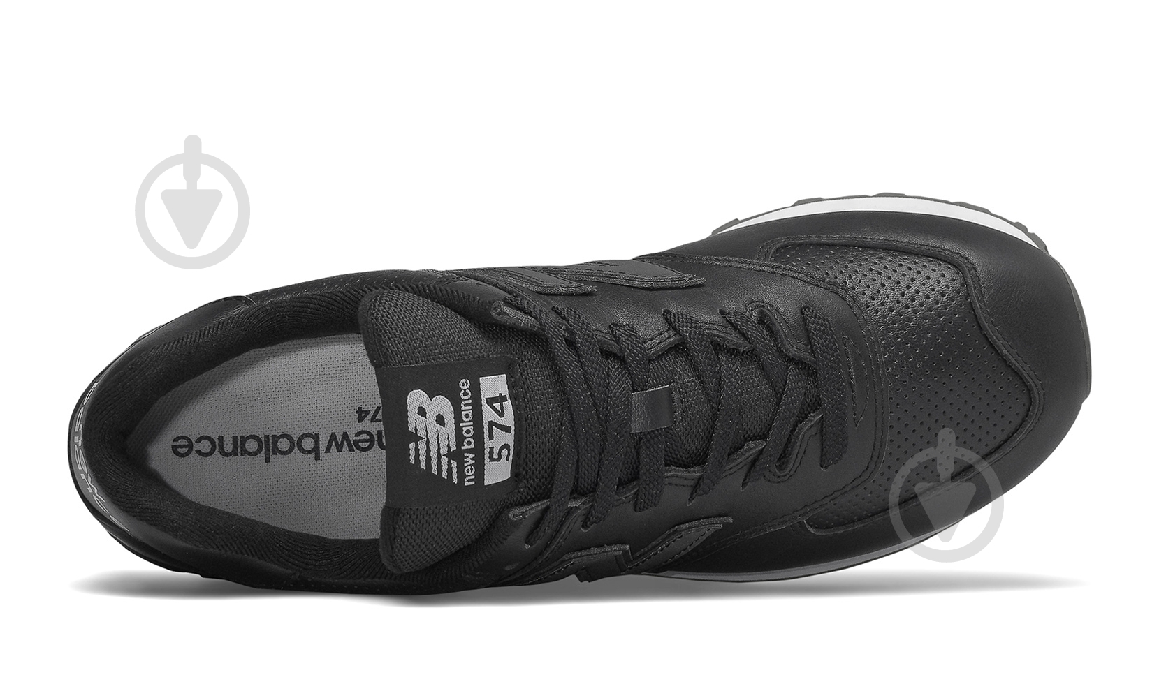 Кросівки чоловічі зимові New Balance ML574SNR р.42,5 чорні - фото 3 Кросівки чоловічі зимові New Balance ML574SNR р.42,5 чорні - фото 3