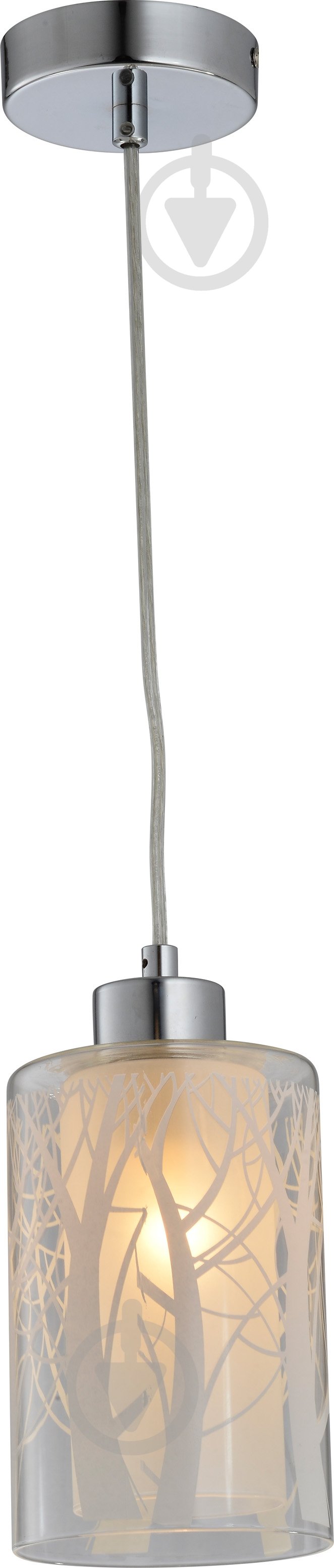 Підвіс Accento lighting Bizy 1x60 Вт E27 хром ALPL-PL1761-1 - фото 1