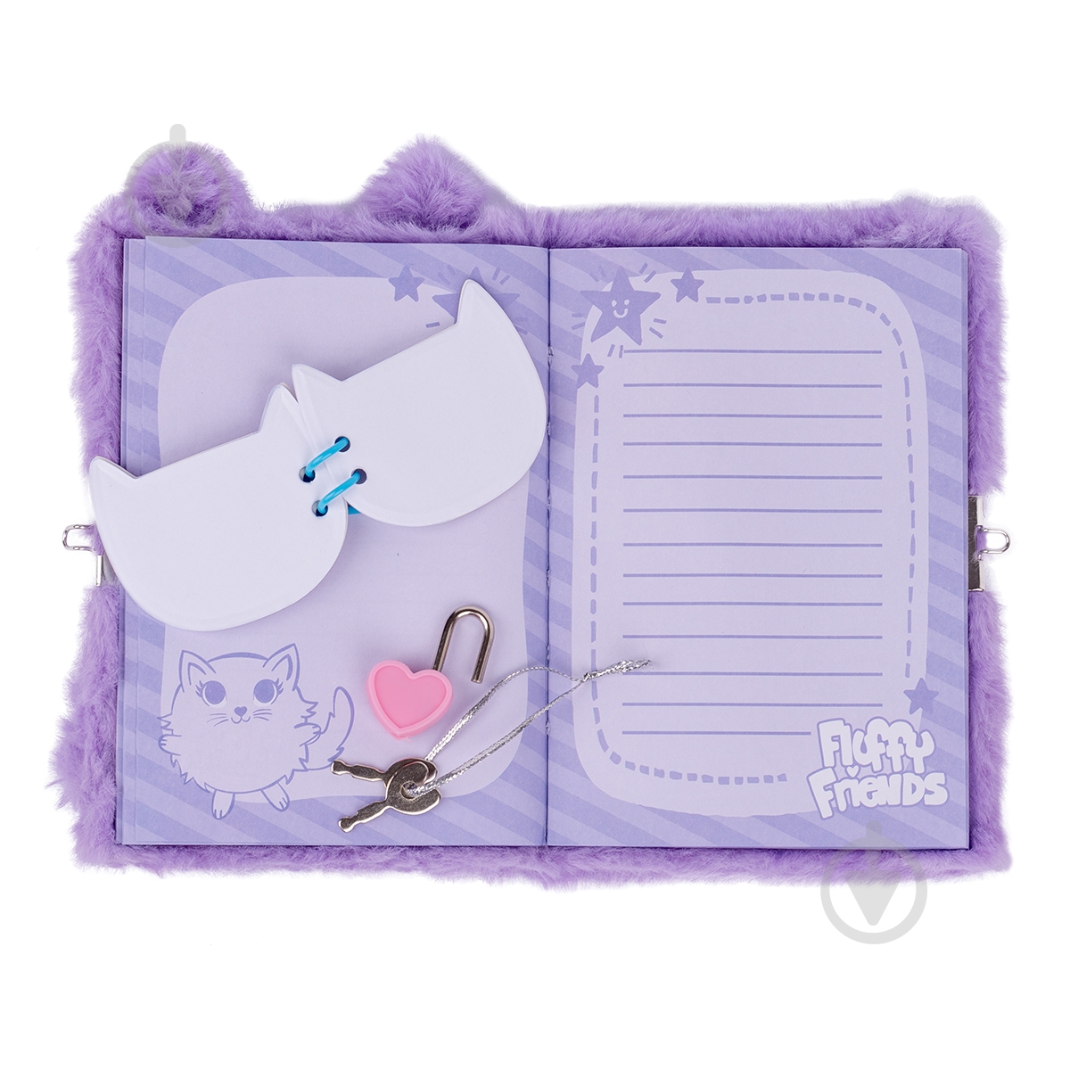 Блокнот Fluffy Friends кисуня Элли YES - фото 3