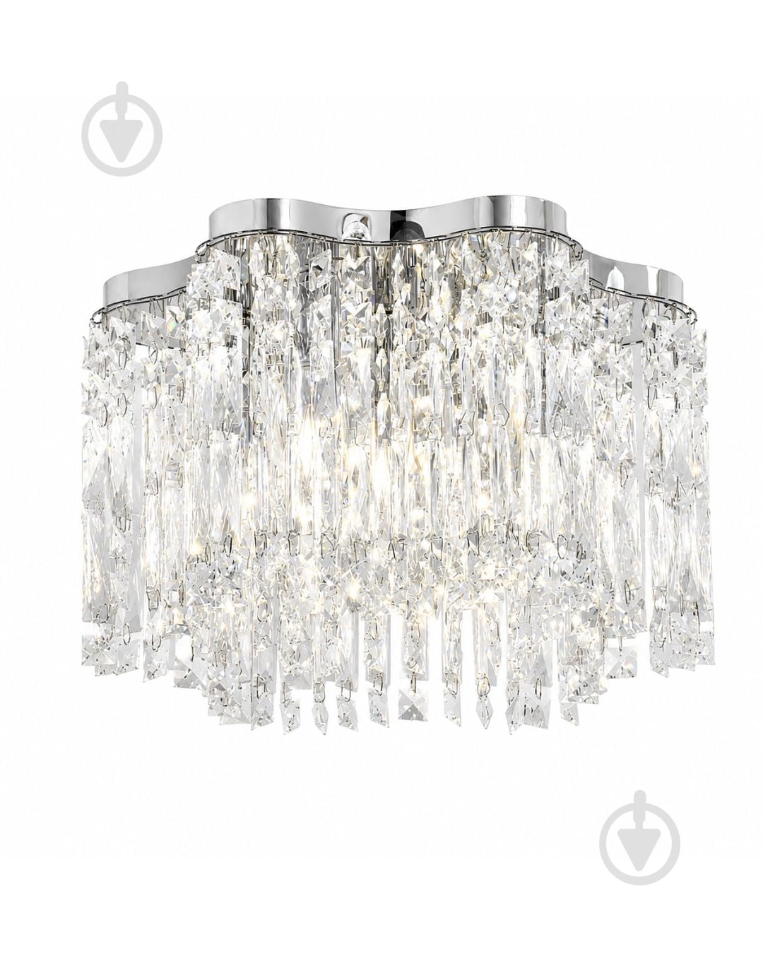 Люстра стельова LIGHT SET IRYS D600 9xE14 прозорий/хром - фото 1 Люстра стельова LIGHT SET IRYS D600 9xE14 прозорий/хром - фото 1