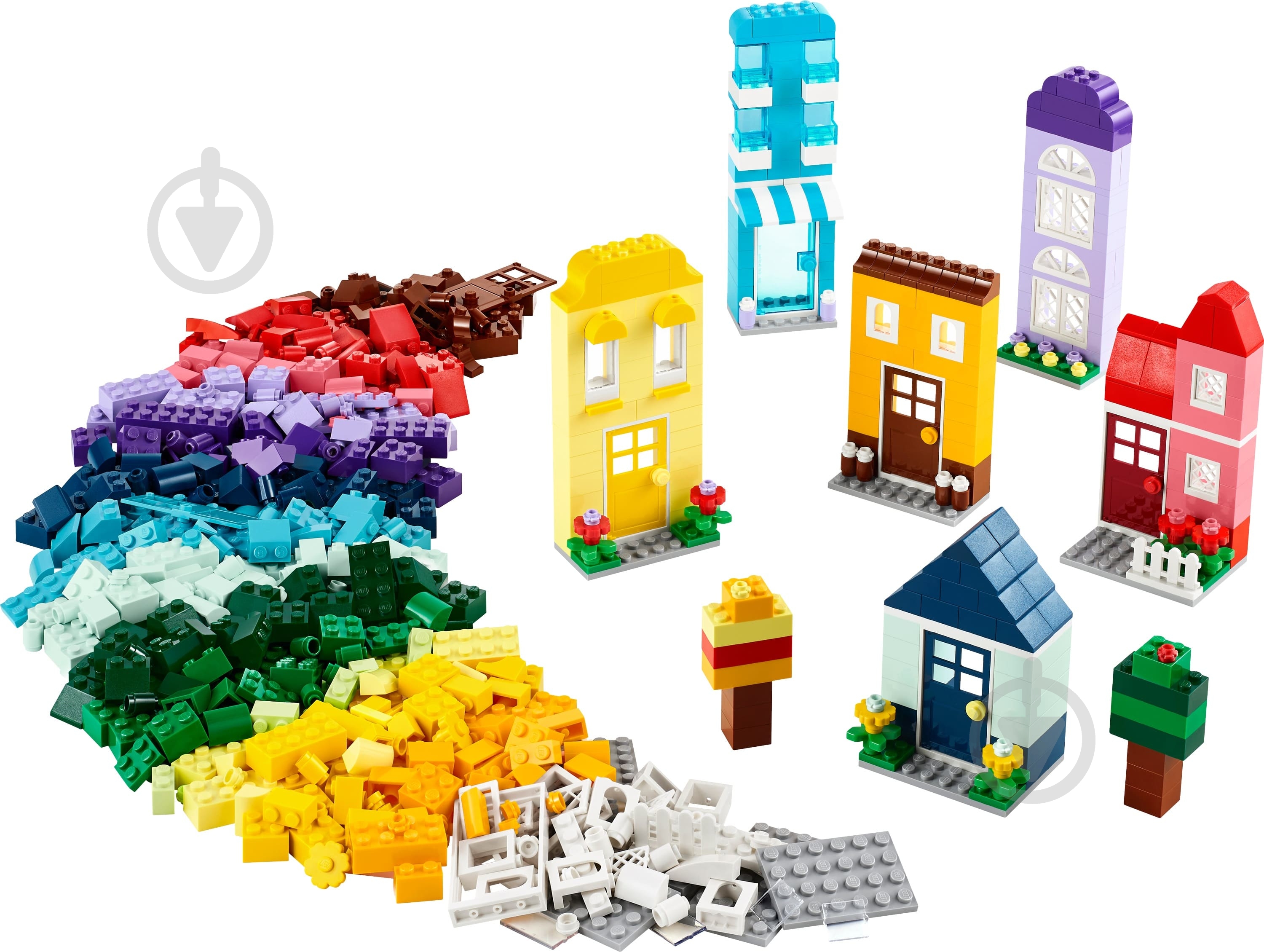 Конструктор LEGO Classic Творчі будинки 11035 - фото 3 Конструктор LEGO Classic Творчі будинки 11035 - фото 3