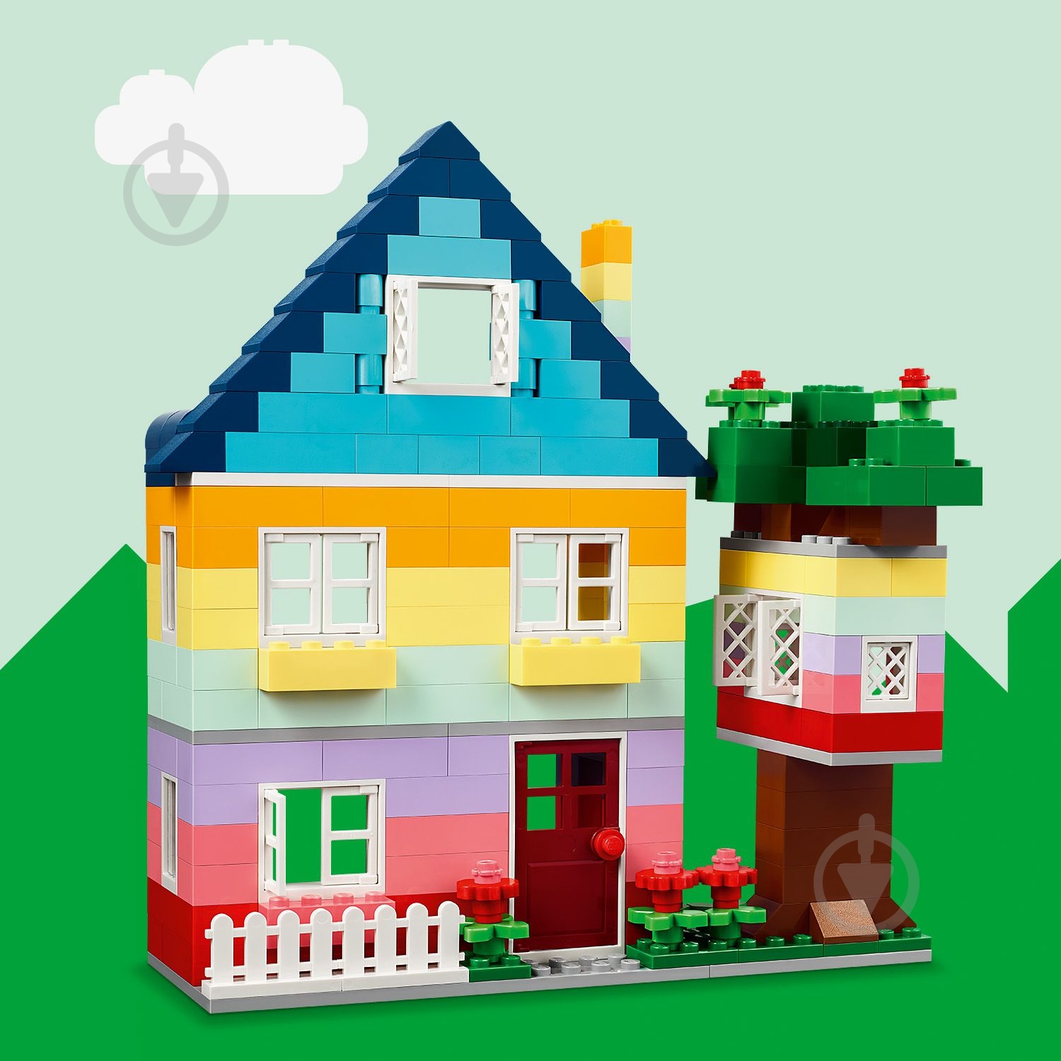 Конструктор LEGO Classic Творчі будинки 11035 - фото 7 Конструктор LEGO Classic Творчі будинки 11035 - фото 7