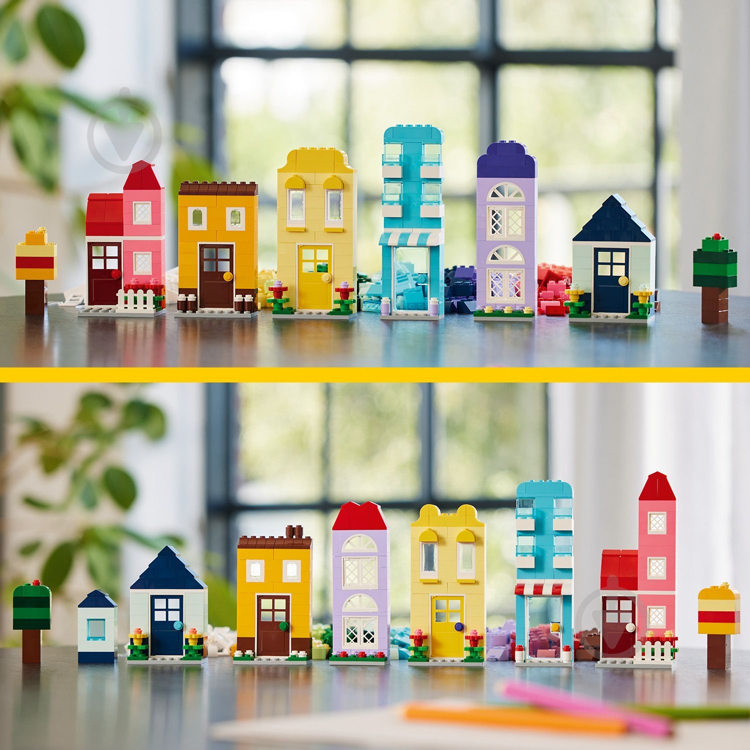 Конструктор LEGO Classic Творчі будинки 11035 - фото 6 Конструктор LEGO Classic Творчі будинки 11035 - фото 6