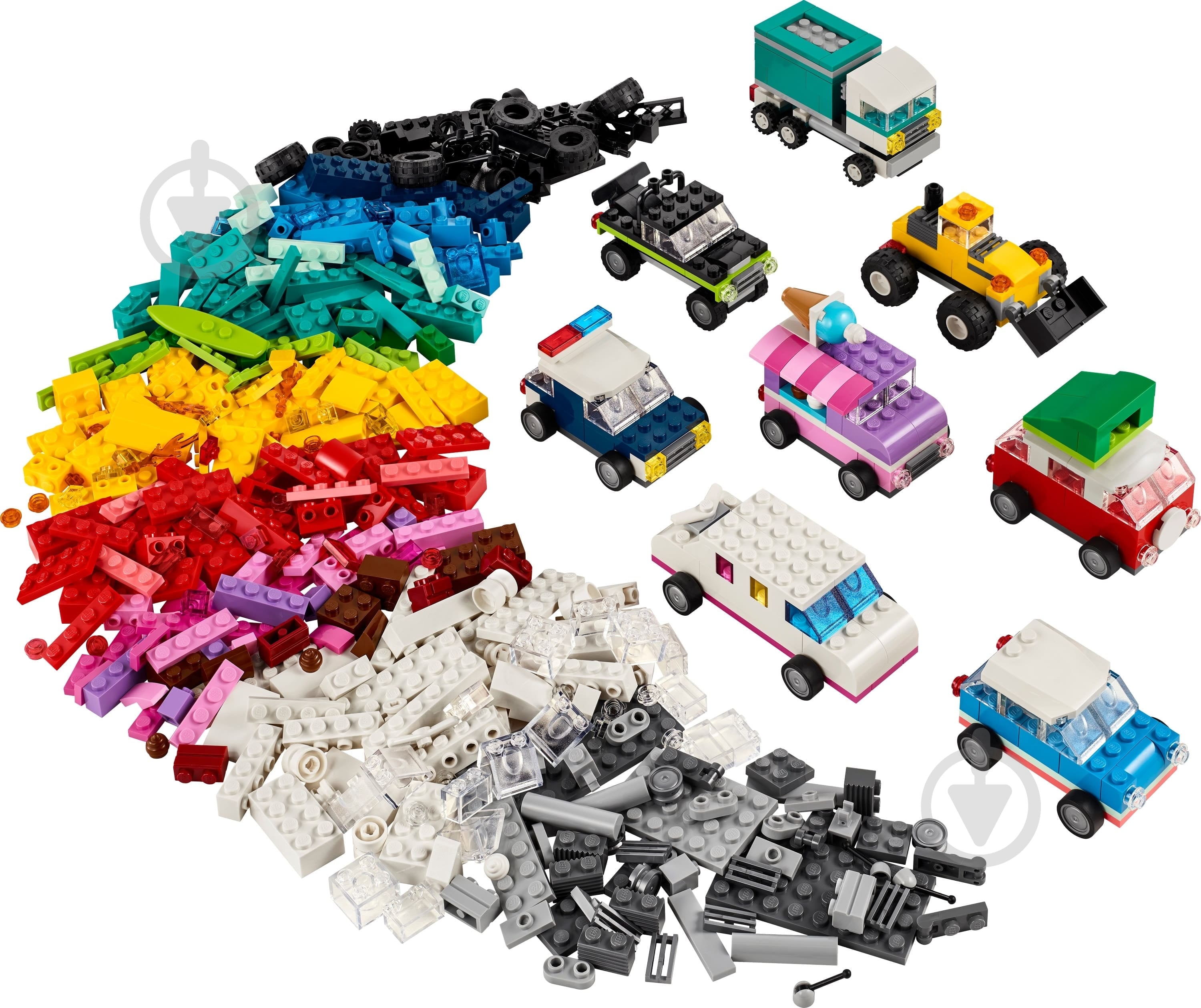 ᐉ Конструктор LEGO Classic Творчі транспортні засоби 11036