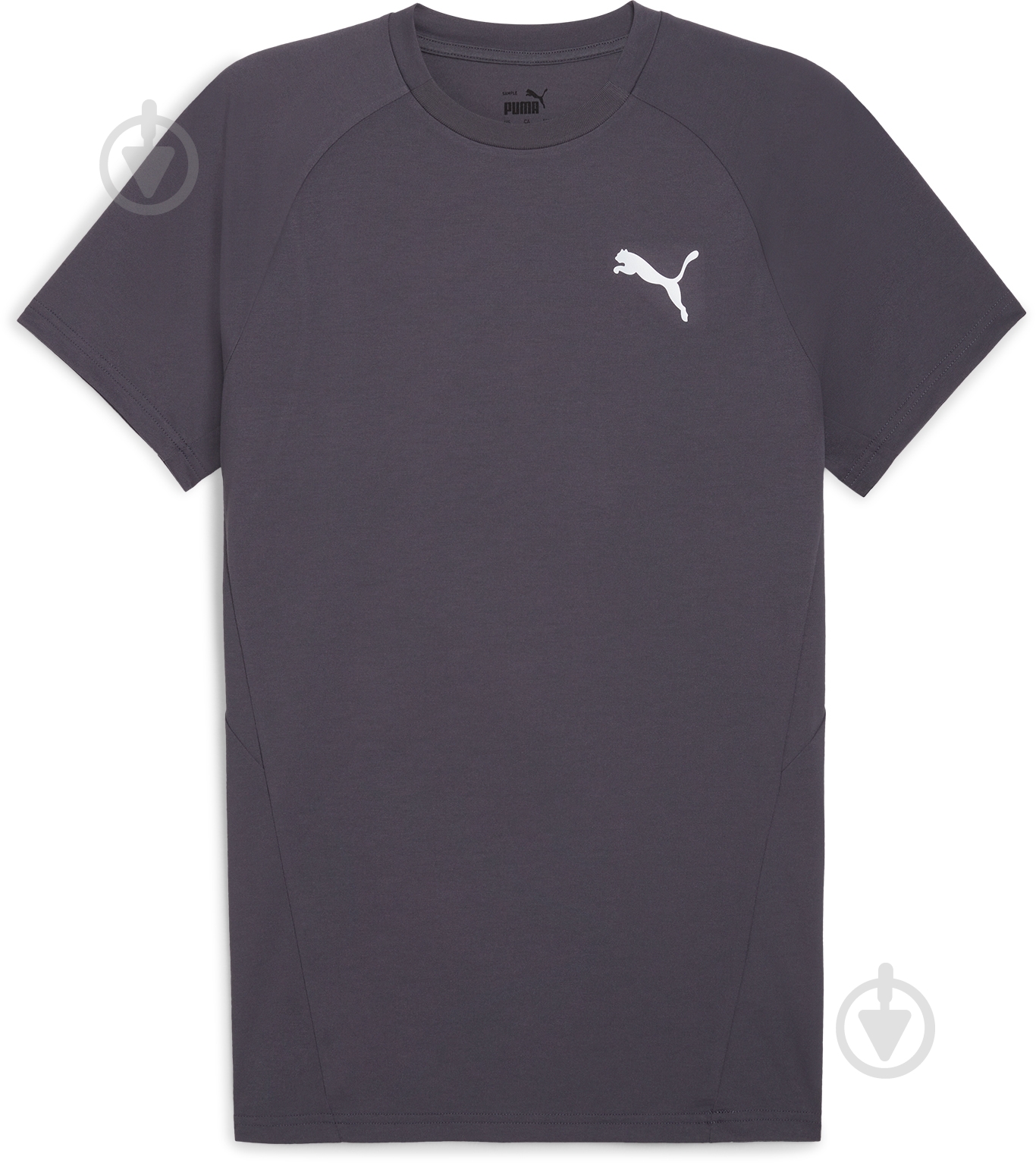 Футболка Puma EVOSTRIPE Tee 68169769 р.S серый - фото 1