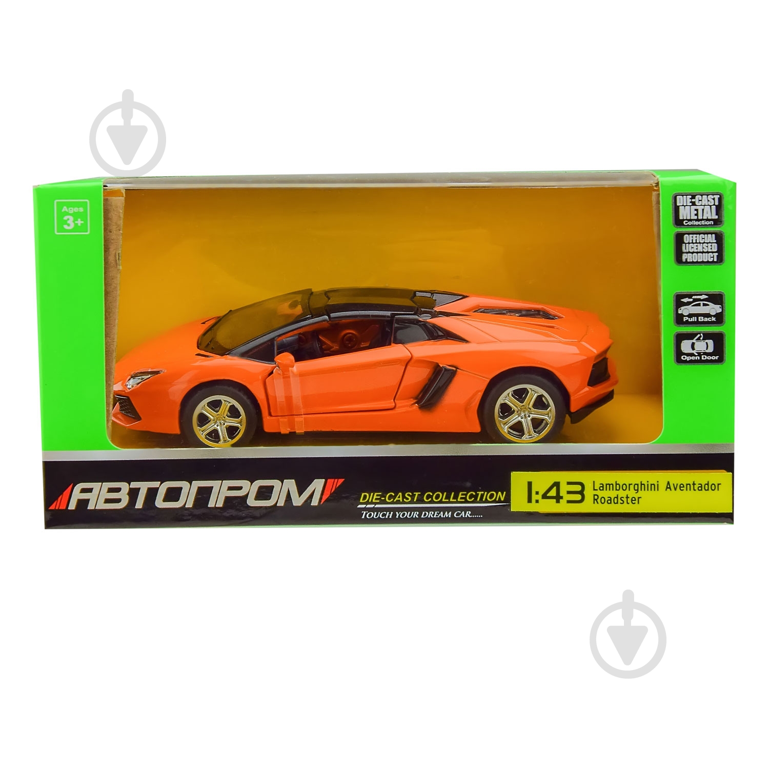 Автомодель Автопром 1:43 LAMBORGHINI в ассортименте 4313 - фото 5