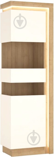 Витрина Meble Wojcik LYON LYOV03 L 1D дуб ривьера/дуб ривьера - фото 1 Витрина Meble Wojcik LYON LYOV03 L 1D дуб ривьера/дуб ривьера - фото 1