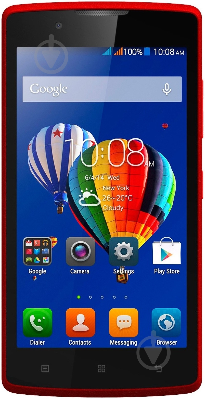 Смартфон Lenovo A2010 1/8GB red - фото 1 Смартфон Lenovo A2010 1/8GB red - фото 1