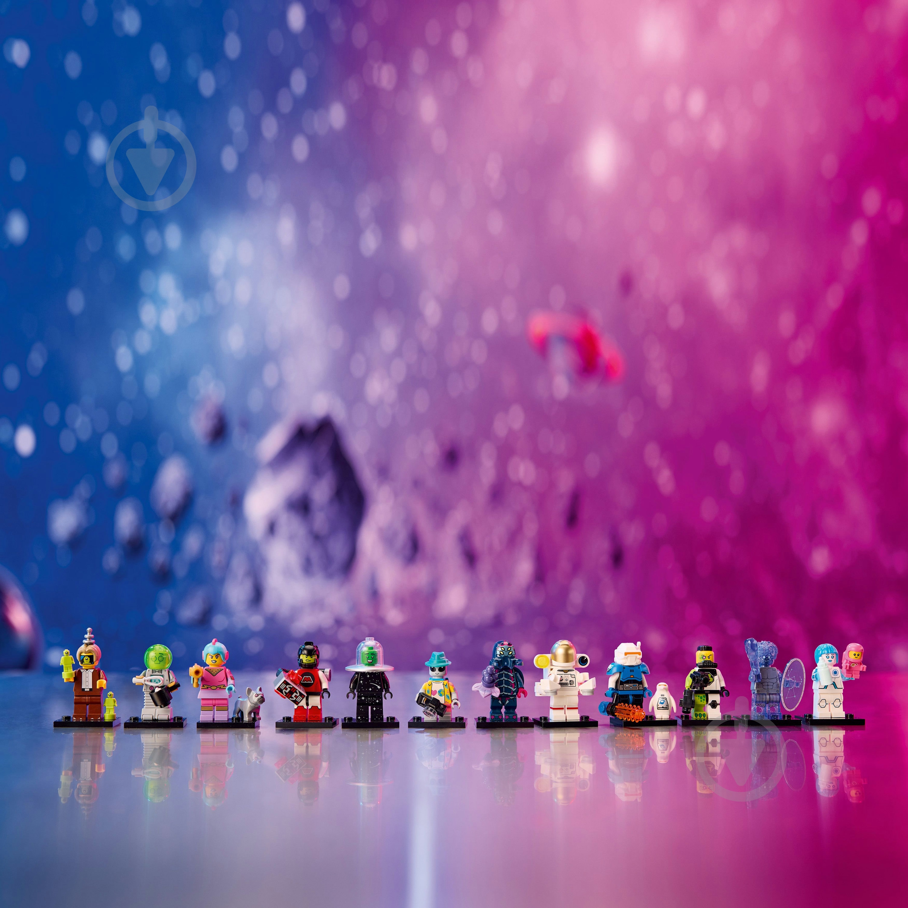 Конструктор LEGO Minifigures Космос Серия 2 71046 - фото 6 Конструктор LEGO Minifigures Космос Серия 2 71046 - фото 6