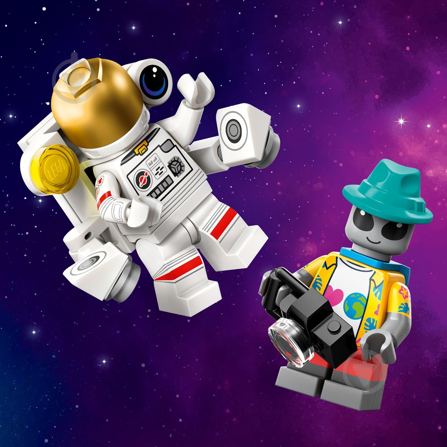 Конструктор LEGO Minifigures Космос Серия 2 71046 - фото 7 Конструктор LEGO Minifigures Космос Серия 2 71046 - фото 7