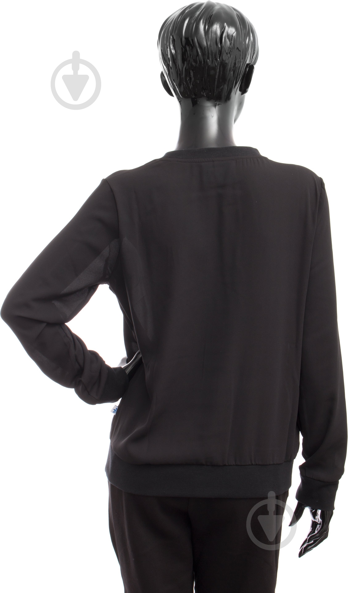 Свитшот Adidas CHIFFON CREW AY6741 р. 38 черный - фото 3