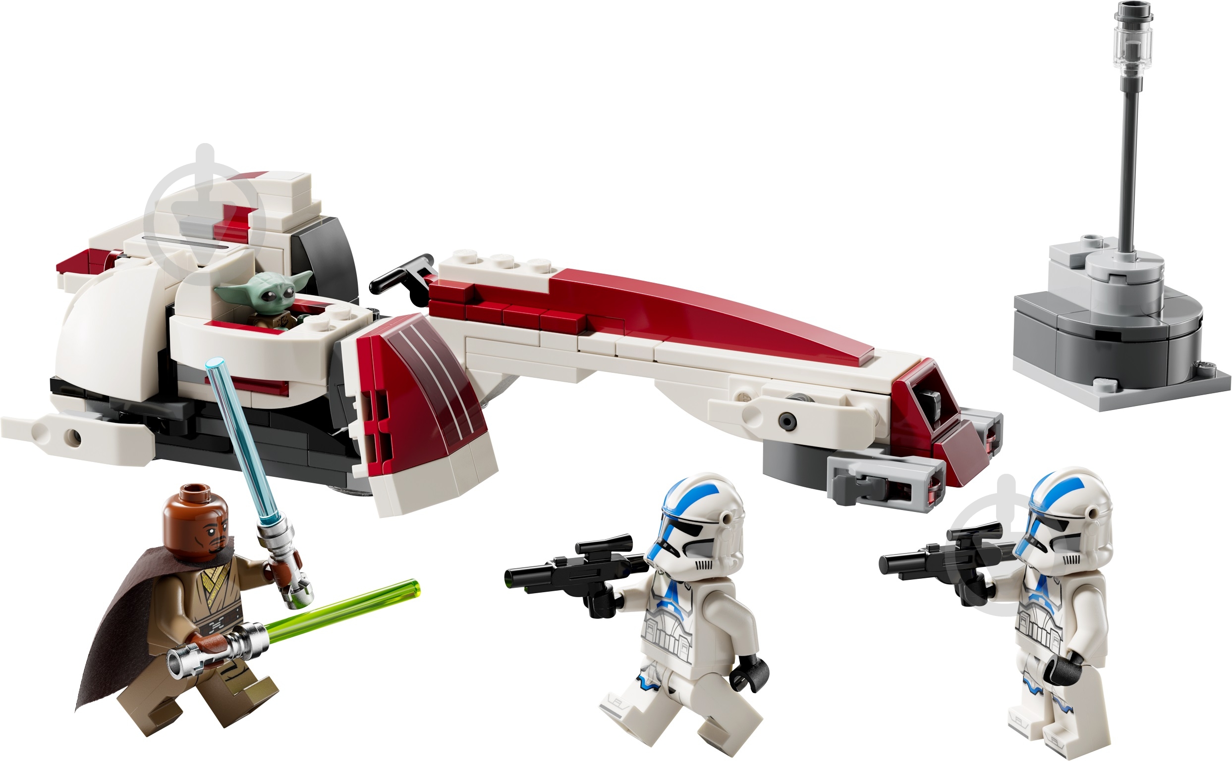 Конструктор LEGO Star Wars Побег на BARC спидери 75378 - фото 3 Конструктор LEGO Star Wars Побег на BARC спидери 75378 - фото 3