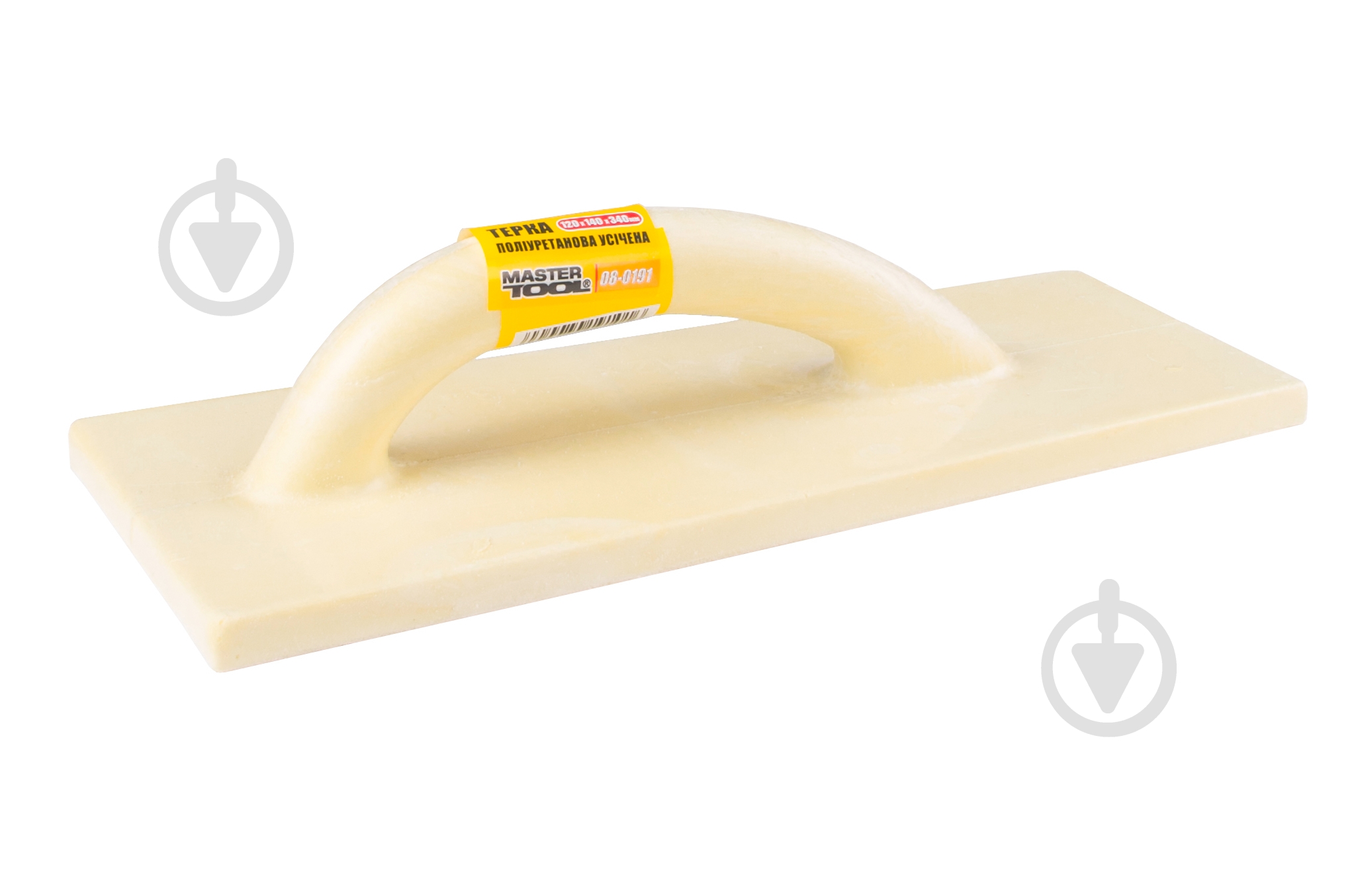 Терка полиуретановая 120х140х340 мм усеченная MasterTool 08-0191 - фото 1