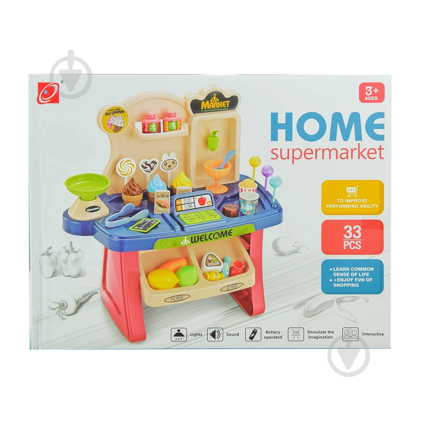 Ігровий набір Кухня 33 деталі 668-73 - фото 4