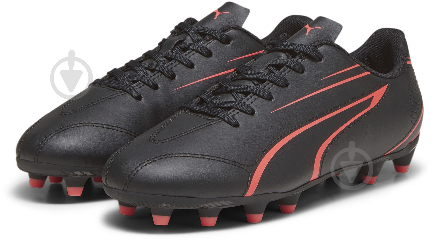 Бутсы Puma VITORIA FG/AG JR 10748602 р.25 черный - фото 1