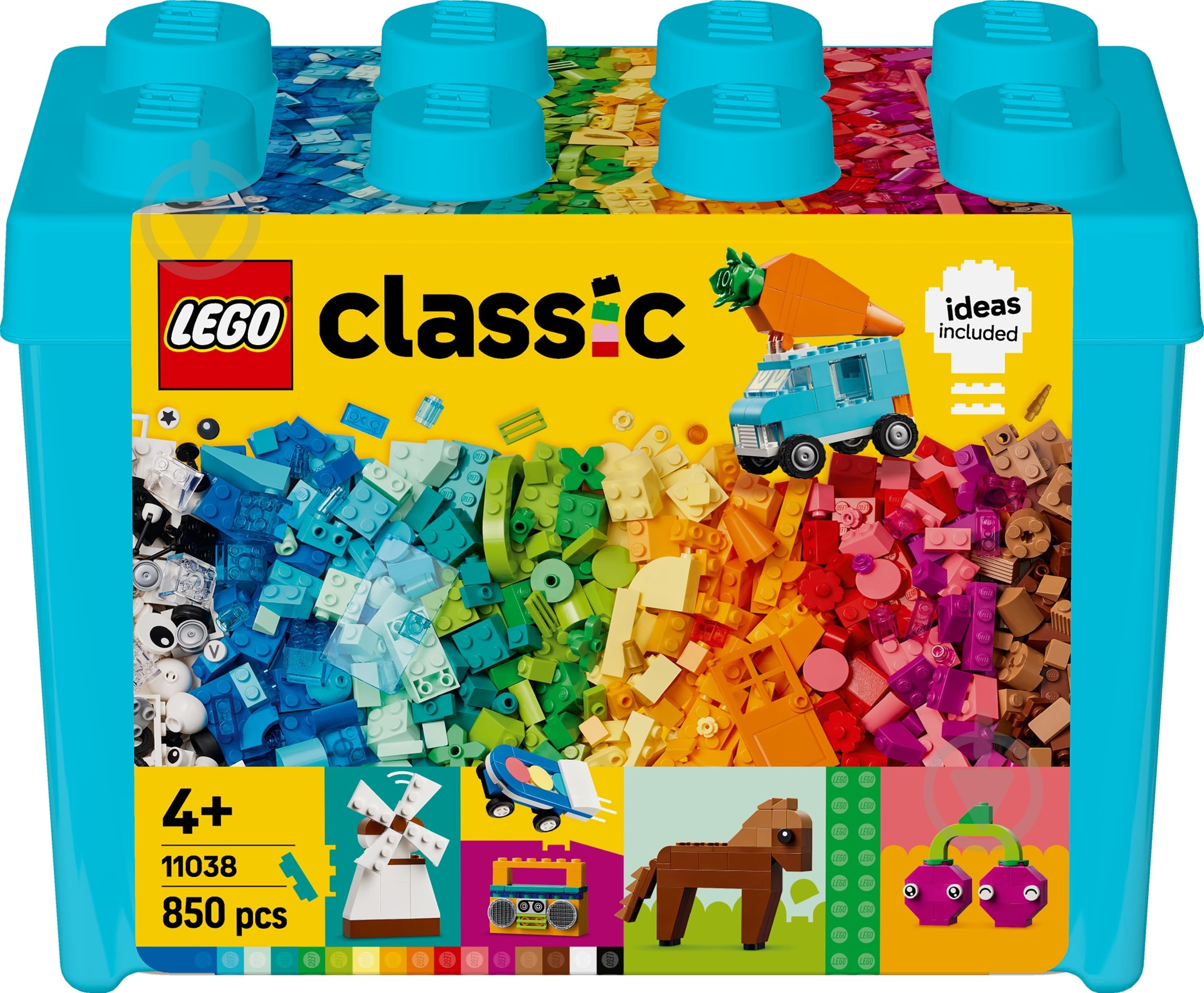 ᐉ Конструктор LEGO Classic Коробка кубиків для яскравого творчого