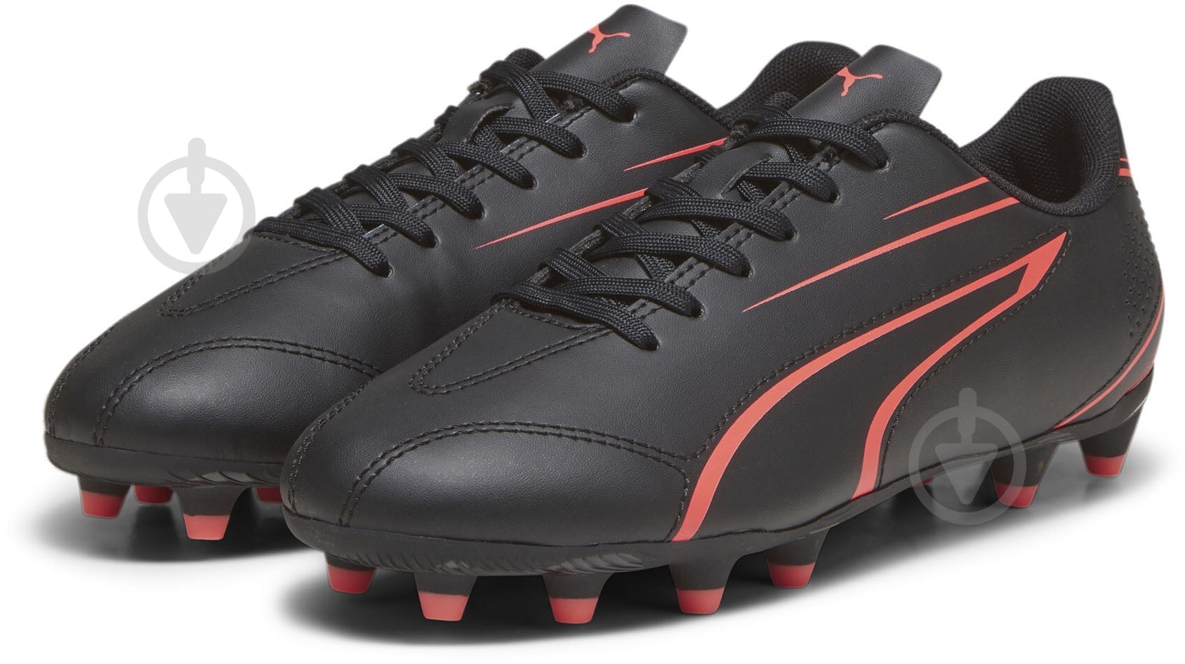 Бутсы Puma VITORIA FG/AG JR 10748602 р.27 черный - фото 1
