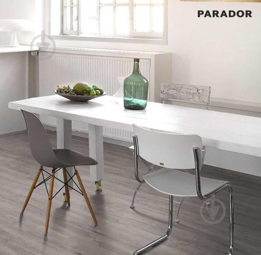 Ламінат PARADOR Basic 400 V4 дуб світло-сірий 32/АС4/8 мм (1426530) - фото 9