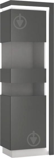 Витрина Meble Wojcik LYON LYOV03 L 1D платинум - фото 1 Витрина Meble Wojcik LYON LYOV03 L 1D платинум - фото 1