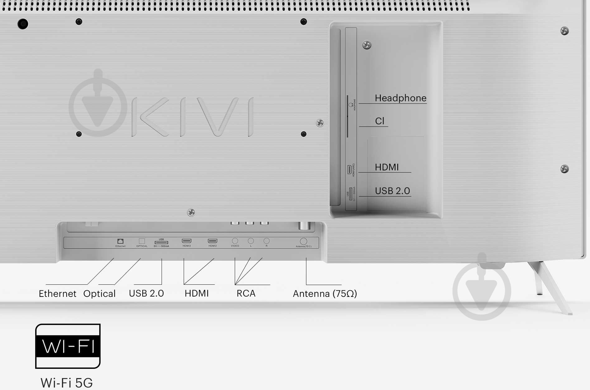 ВИТРИНА! Телевизор Kivi 32H760QW - фото 8