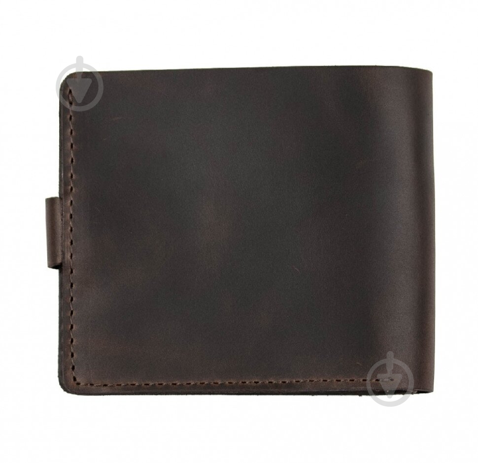 Кошелек KISA кожаный коричневый ХР18382M - фото 2