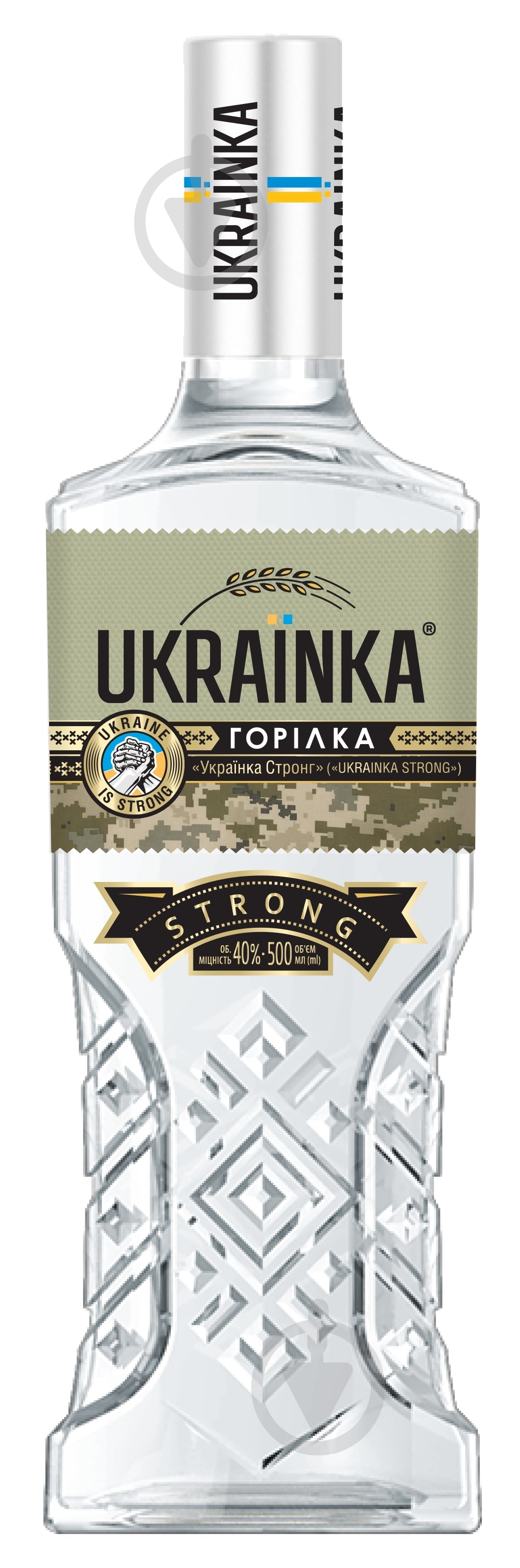 Водка Ukrainka Strong 0,5 л - фото 1