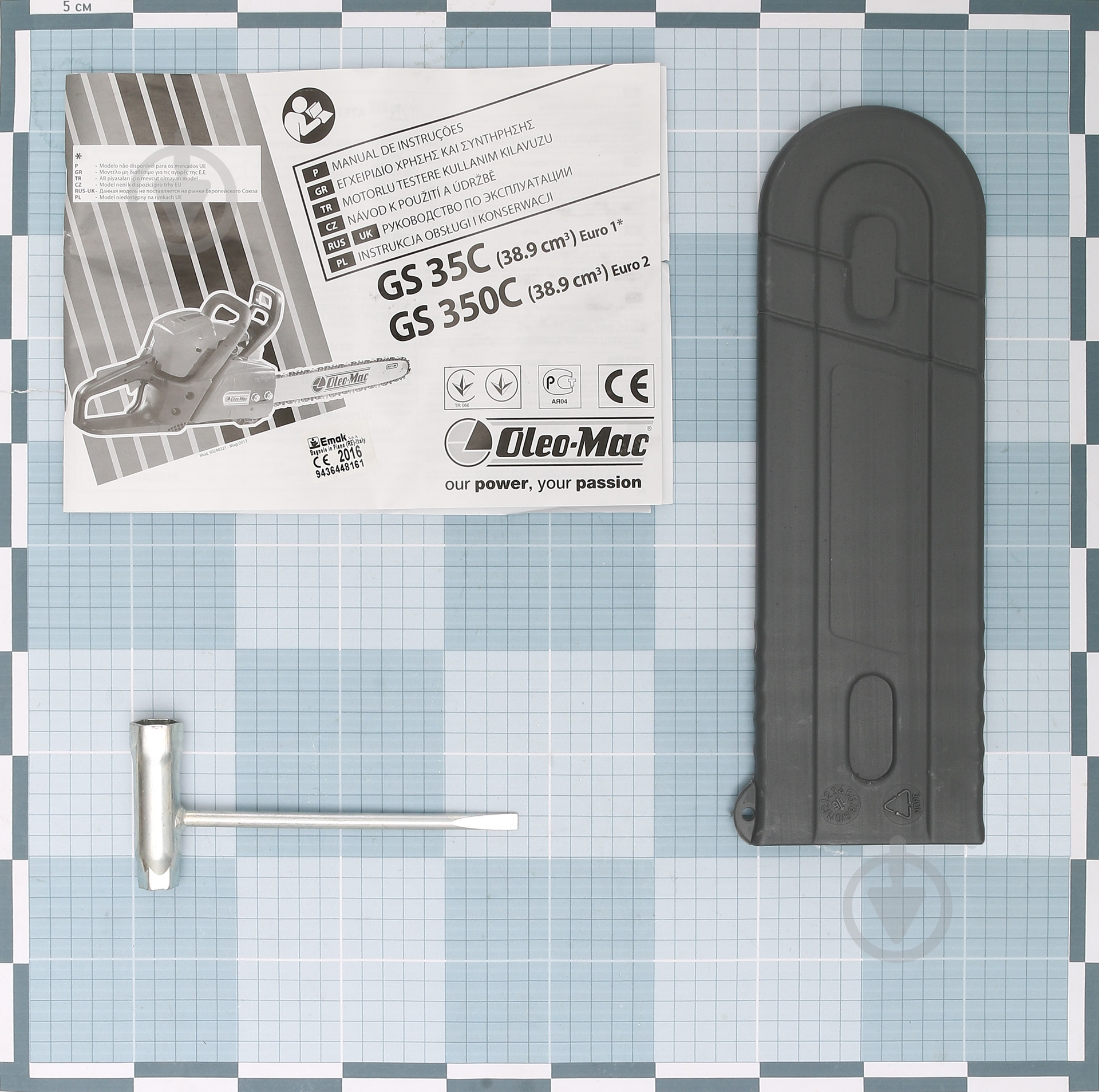Бензопила Oleo-Mac GS 35 C - фото 5 Бензопила Oleo-Mac GS 35 C - фото 5