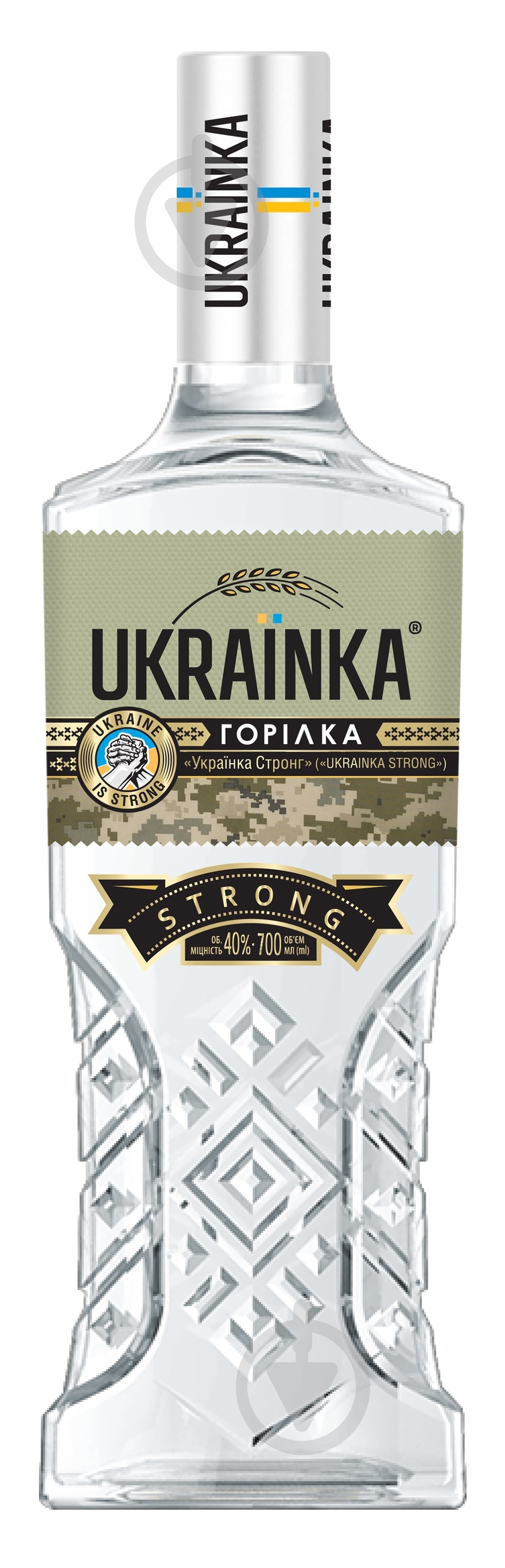 Водка Ukrainka Strong 0,7 л - фото 1