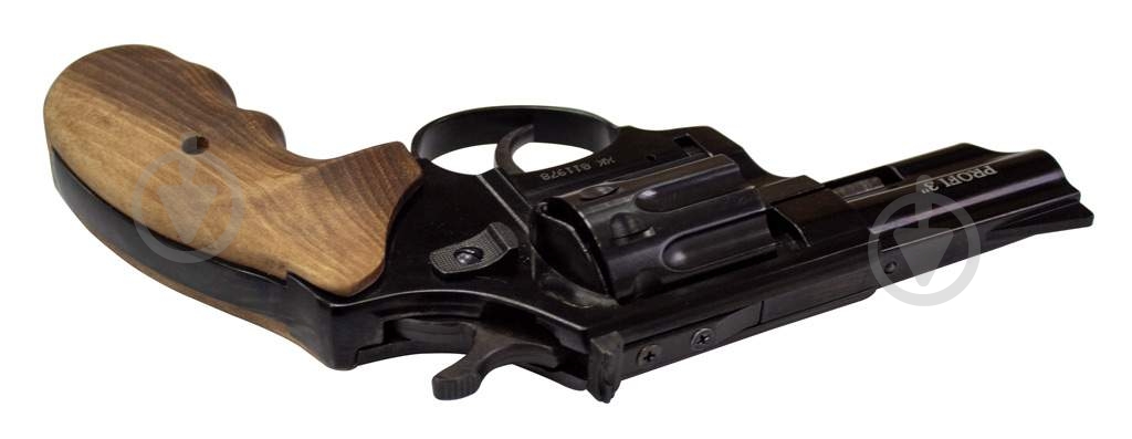 Револьвер Profi флобера нарізний PROFI-3" (чорний / дерево) - фото 4