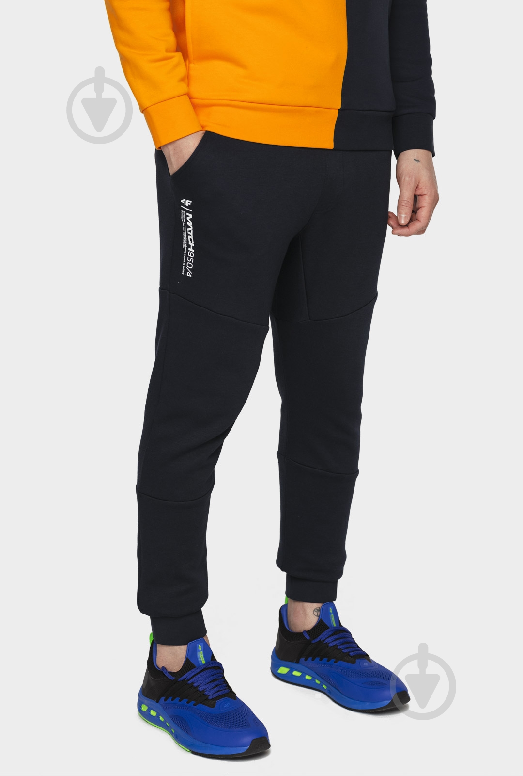 Брюки 4F D4L20-SPMD209-30S р. M серый - фото 1