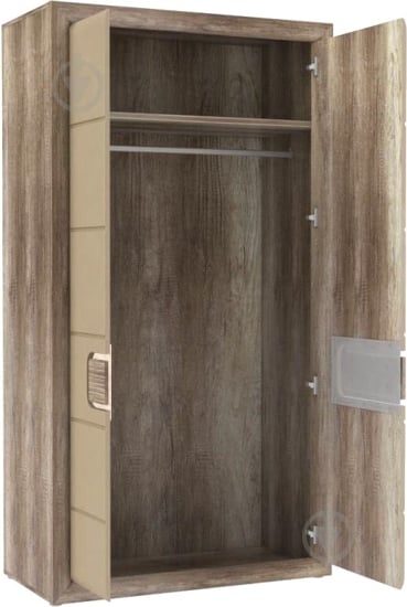 ᐉ Шкаф Forte Meble TIZIANO TZS721R 2d дуб античный • Купить в