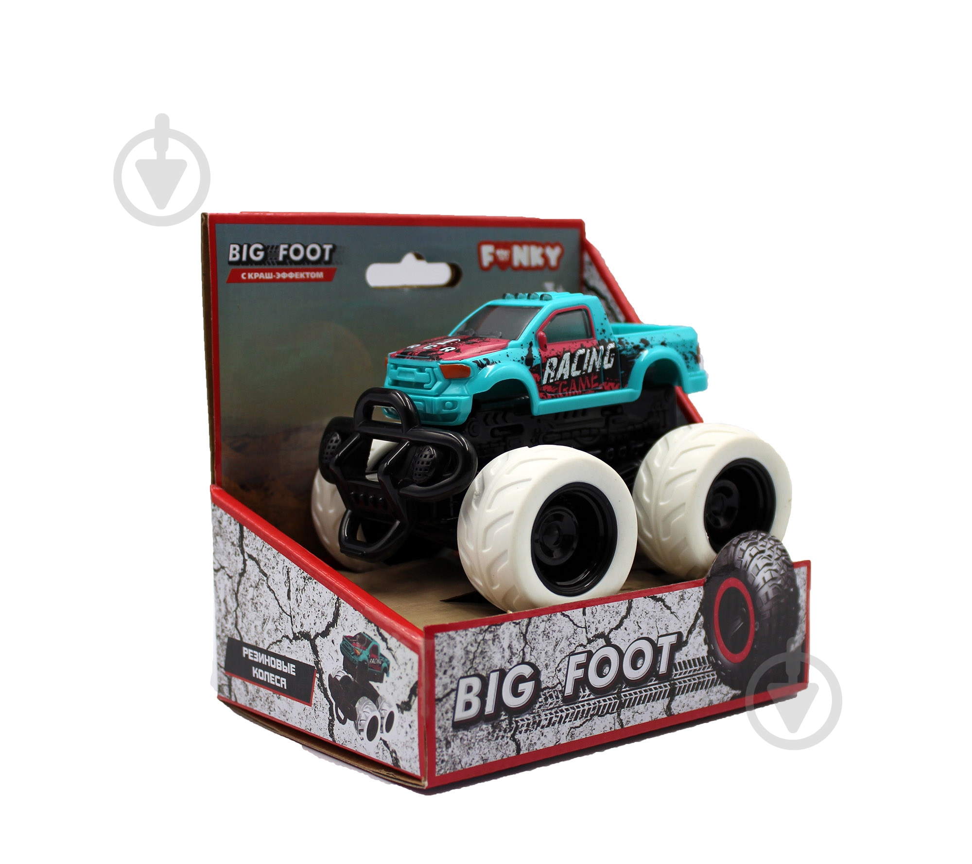 Внедорожник Funky Toys с краш-эффектом синий 60007 - фото 2