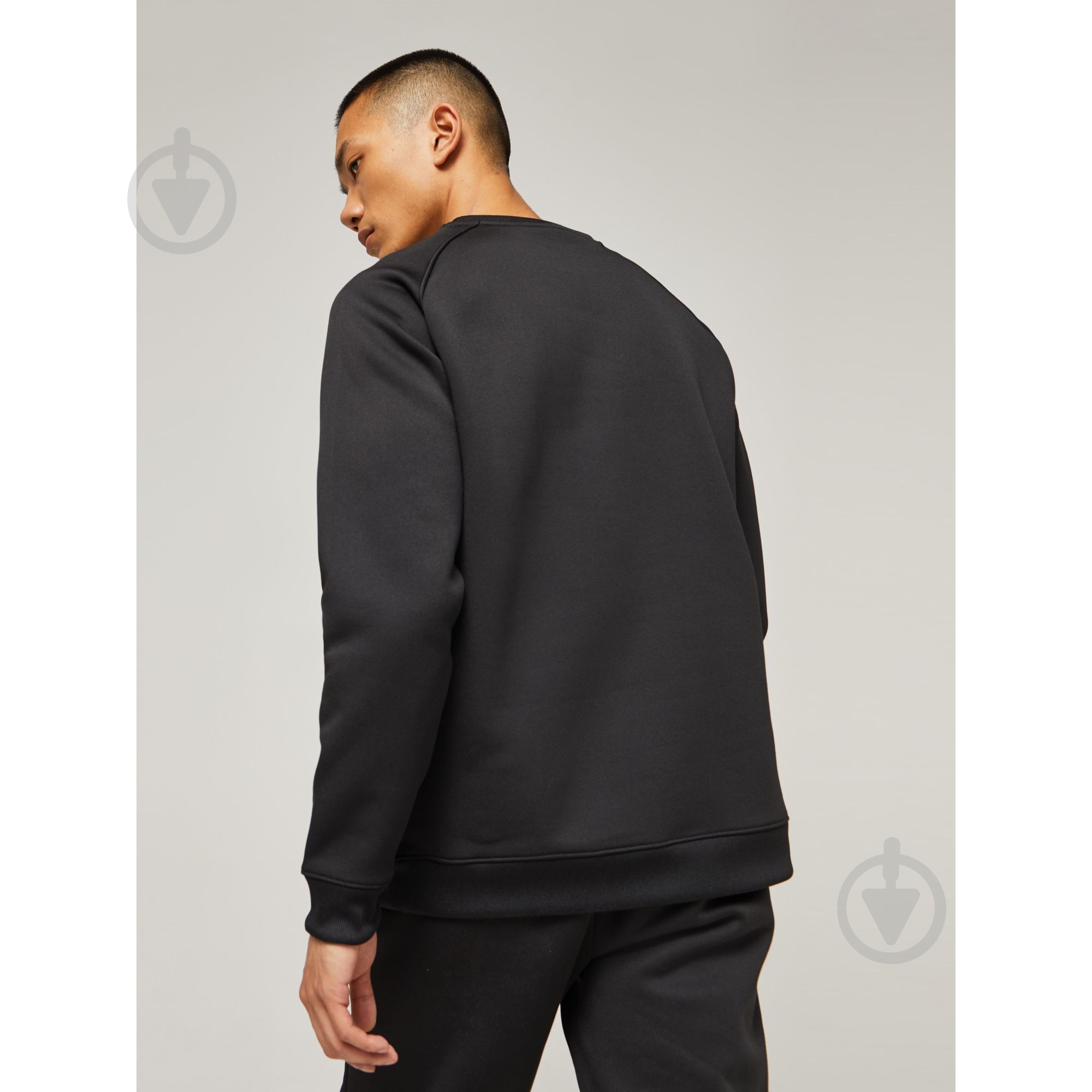 Джемпер Tommy Hilfiger FLEECE LOGO CREW NECK S20S200280099 р. L чорний - фото 2