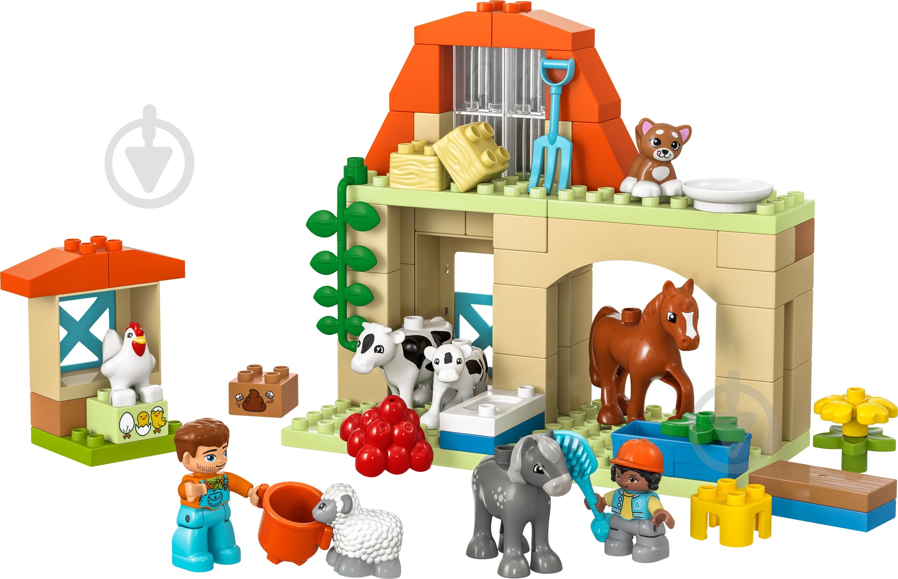 Конструктор LEGO DUPLO Догляд за тваринами на фермі 10416 - фото 3