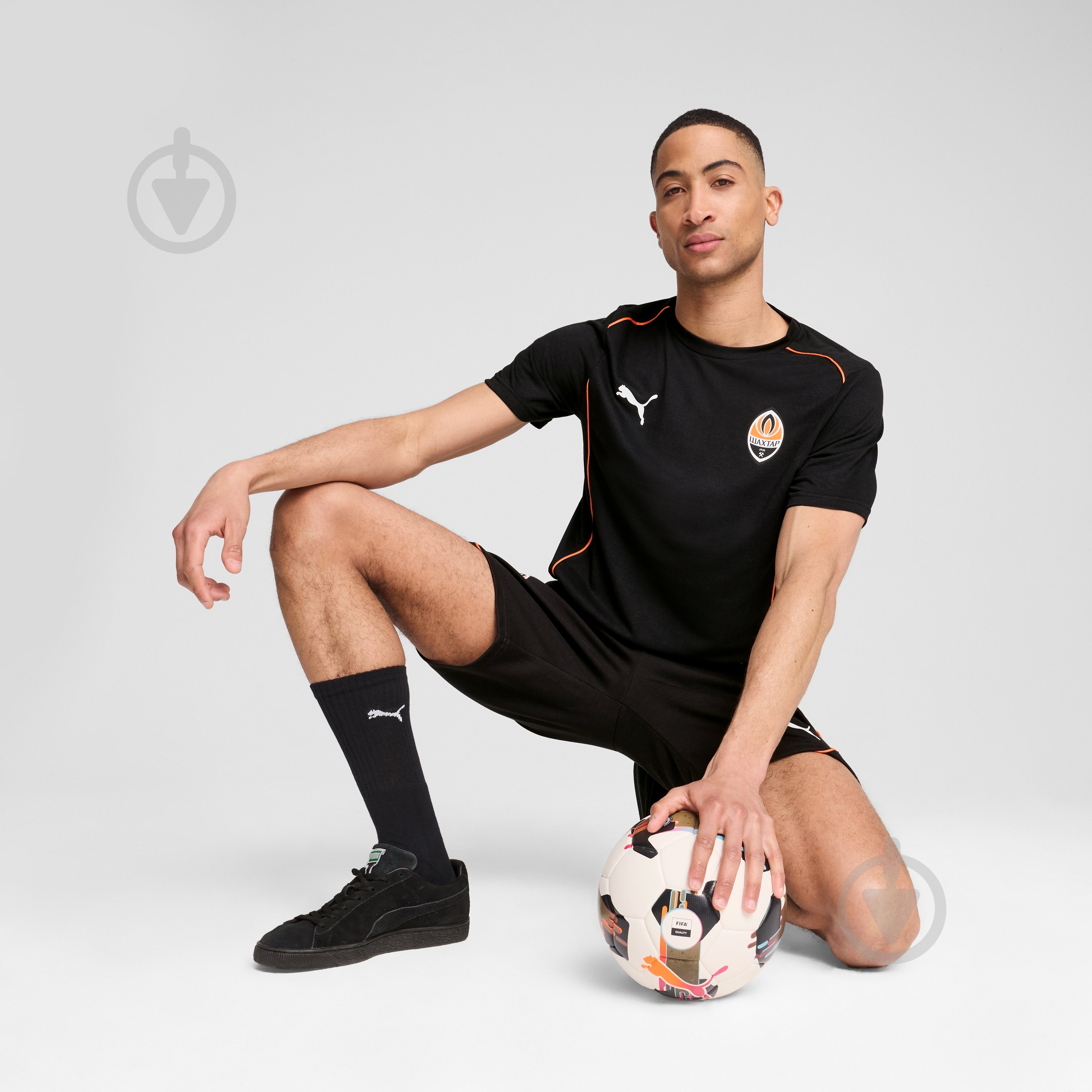 Футболка Puma FCSD Casuals Tee 77786502 р.S черный - фото 5