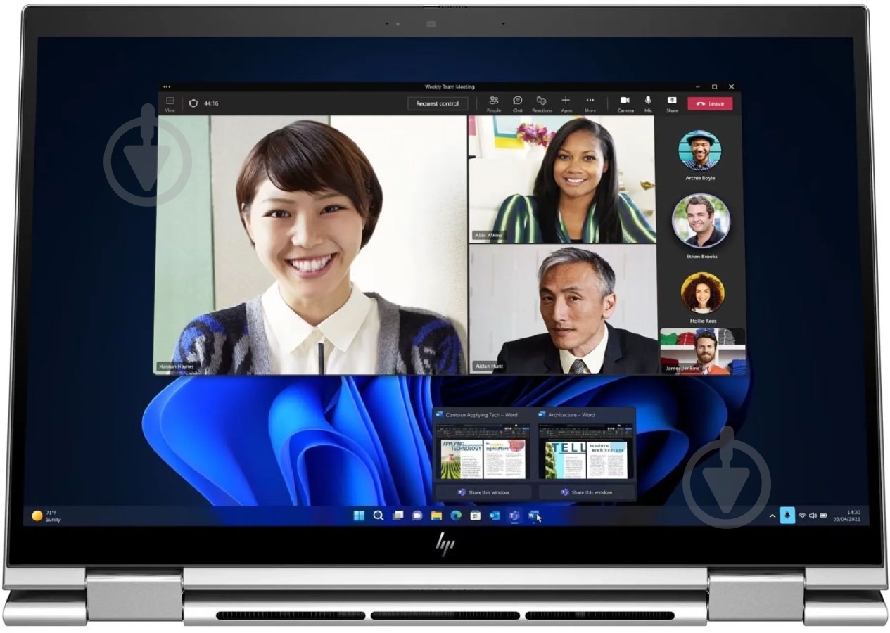 Ноутбук HP EliteBook x360 830-G11 13,3" (8A4U9EA) silver - фото 5