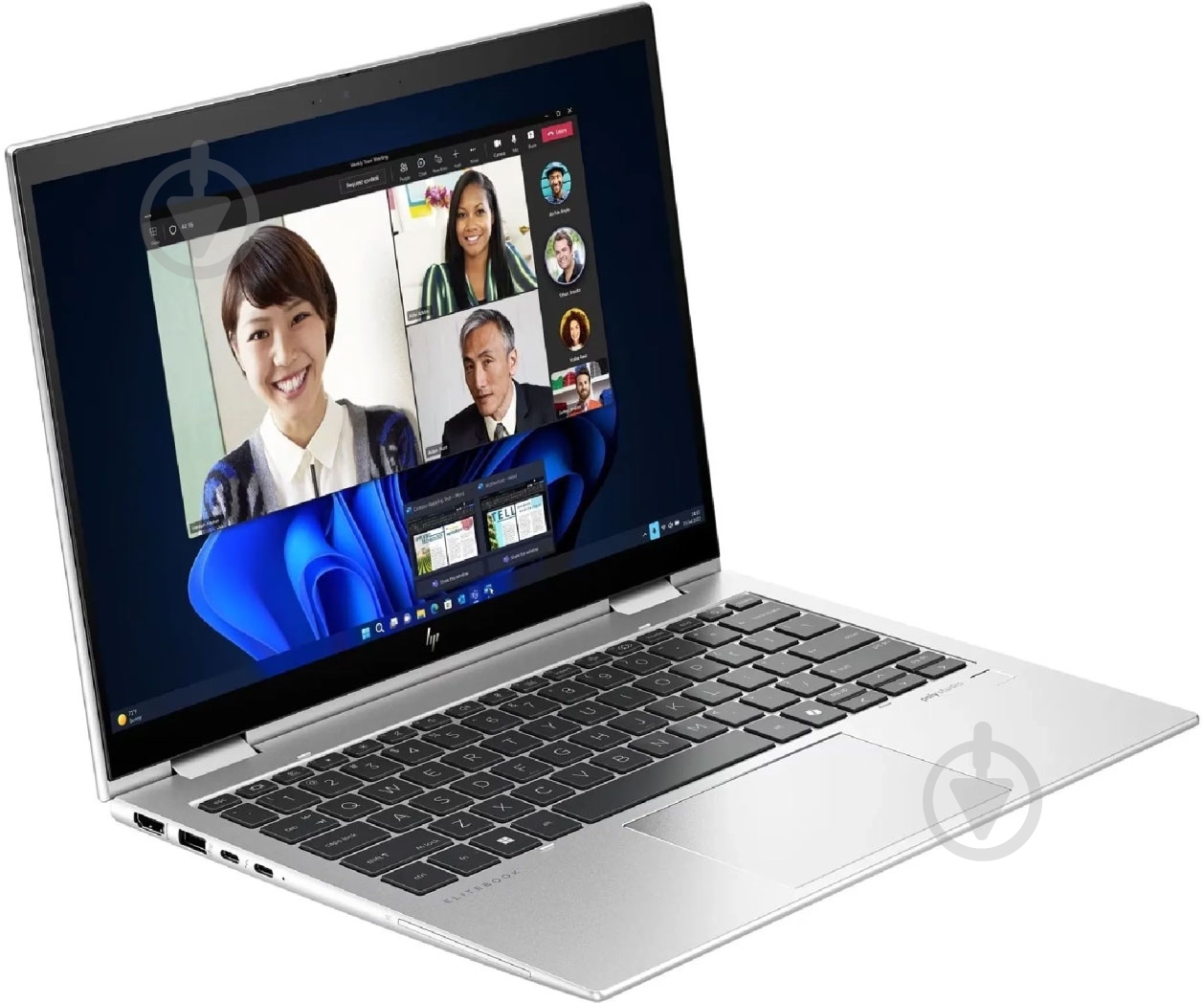 Ноутбук HP EliteBook x360 830-G11 13,3" (8A4U9EA) silver - фото 2