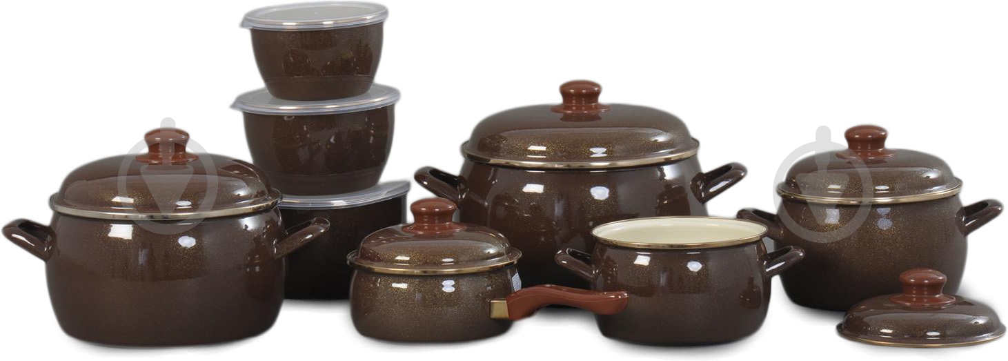 Кастрюля Metrot Шоколад 1,7 л 344632 - фото 2