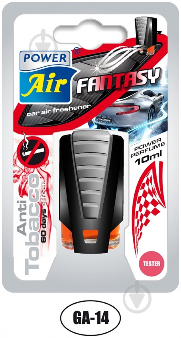 Ароматизатор на дефлектор  JEES POWER AIR FANTASY антитютюн - фото 1