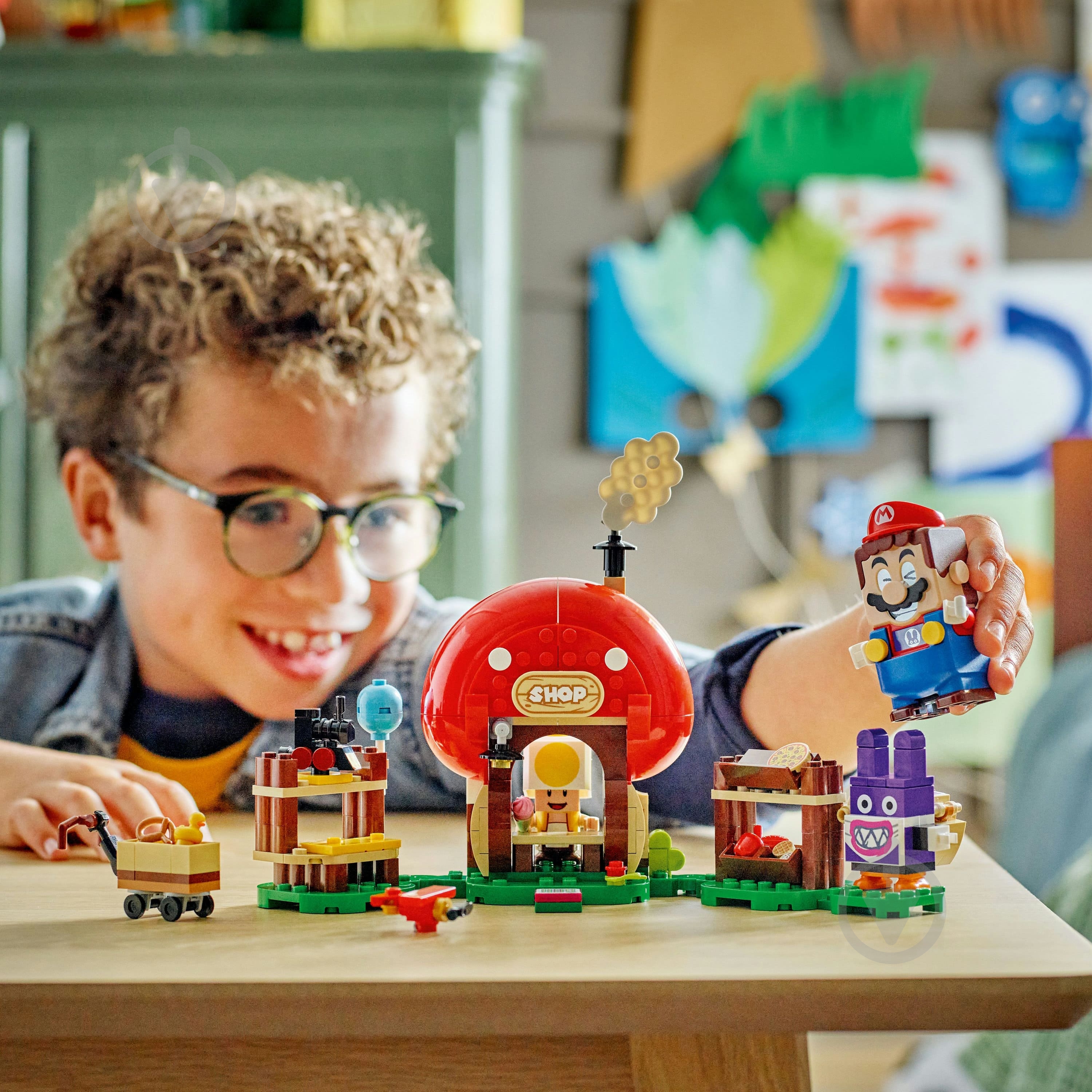 Конструктор LEGO Super Mario Nabbit в магазине Toad. Дополнительный набор 71429 - фото 4