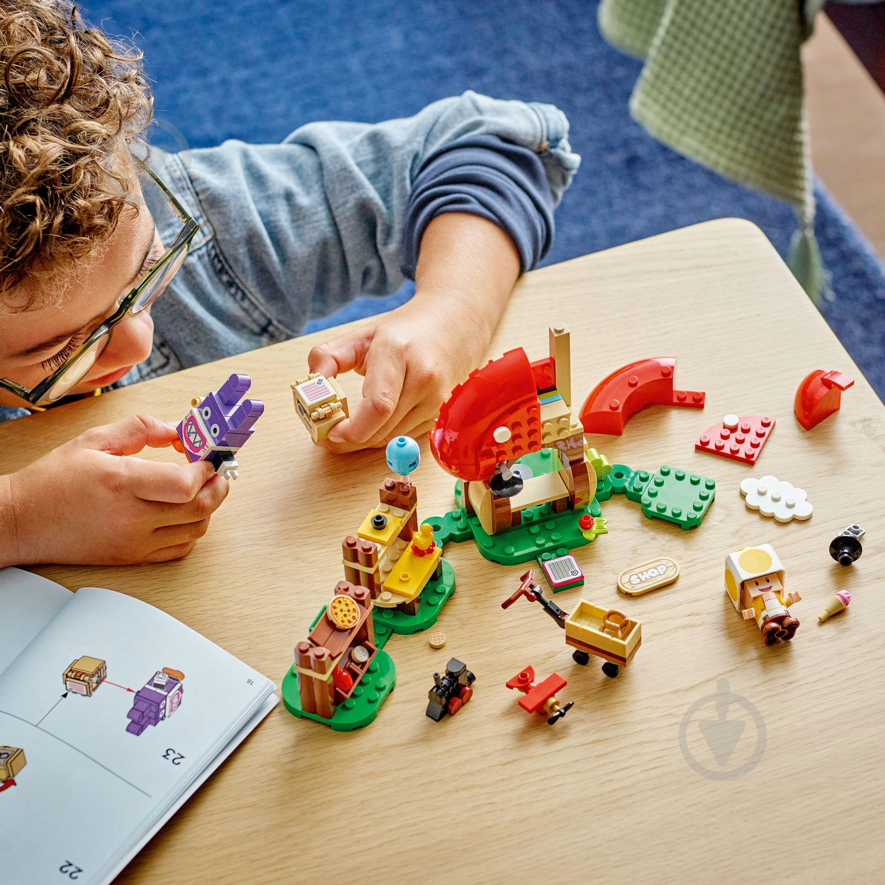 Конструктор LEGO Super Mario Nabbit в магазине Toad. Дополнительный набор 71429 - фото 5