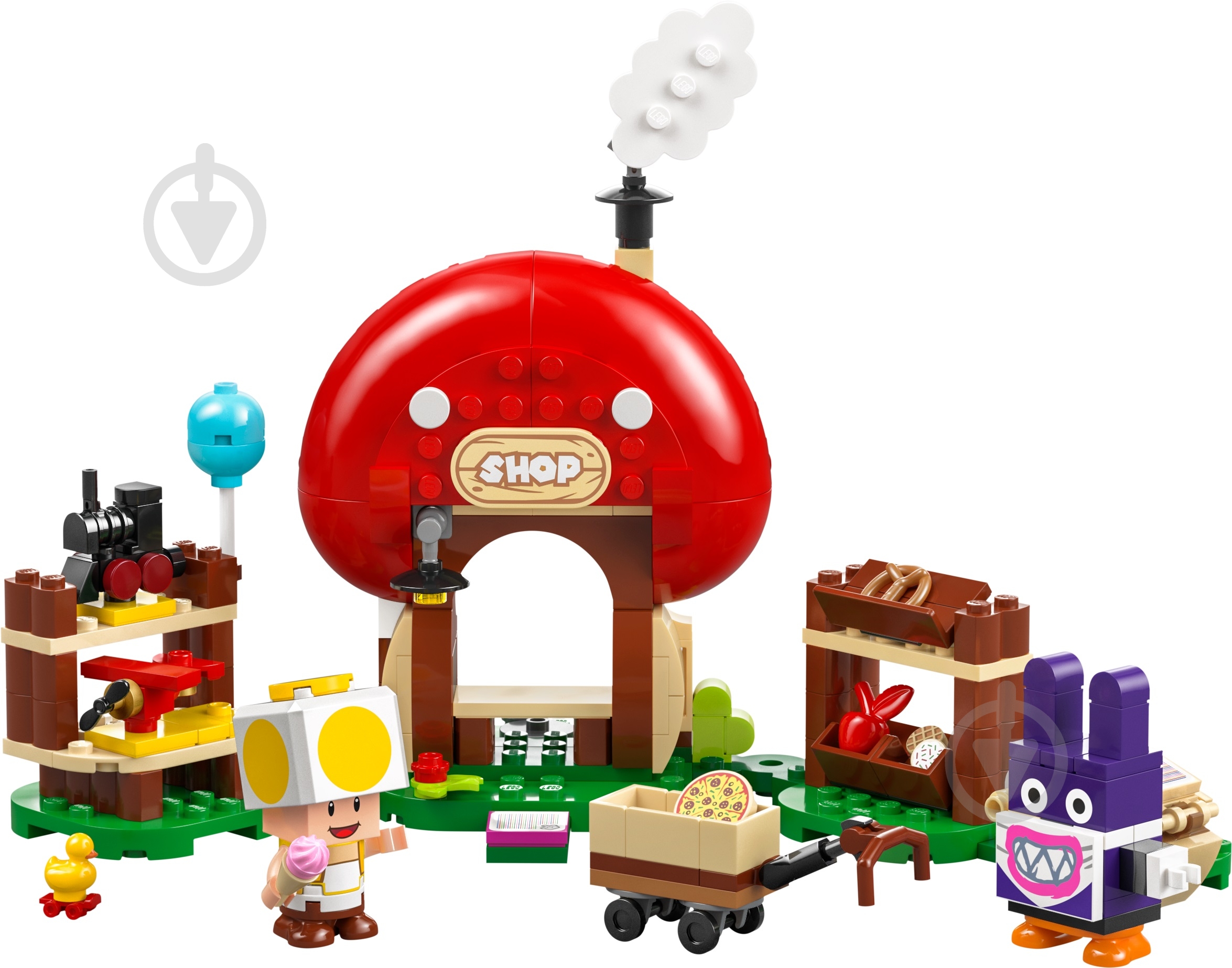 Конструктор LEGO Super Mario Nabbit в магазине Toad. Дополнительный набор 71429 - фото 3