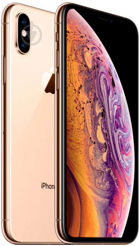 Смартфон Apple iPhone Xs 64GB gold (MT9G2FS/A) - фото 6