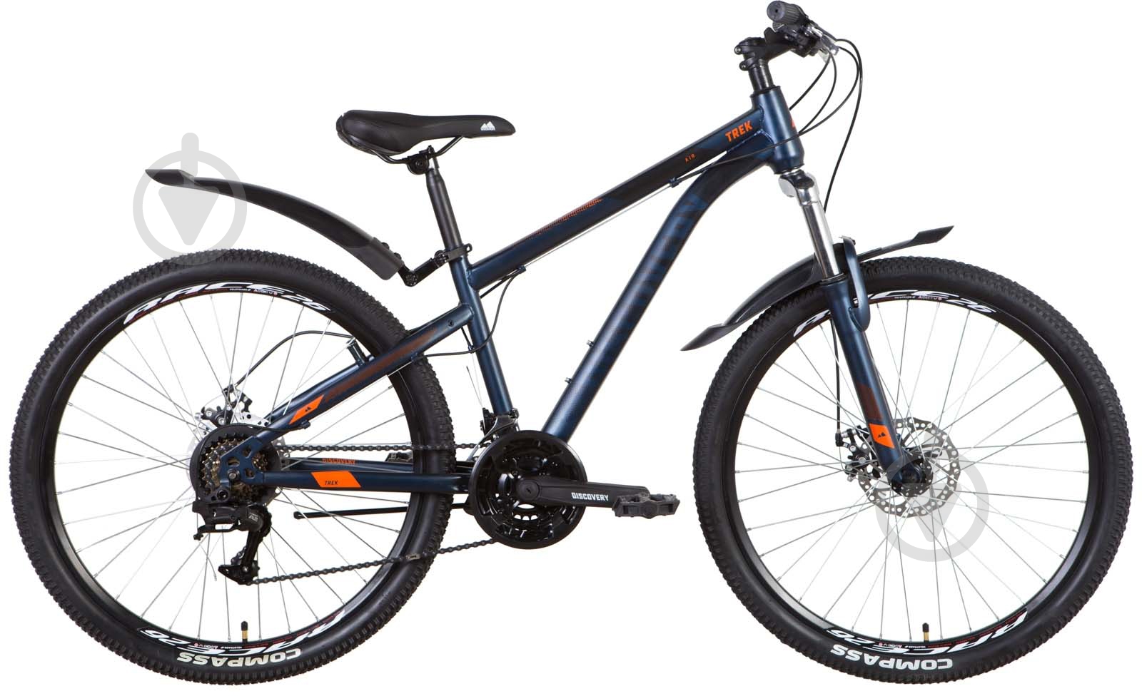 Велосипед Discovery 26" 18"(46 см) TREK OPS-DIS-26-485 сине-черный - фото 1 Велосипед Discovery 26" 18"(46 см) TREK OPS-DIS-26-485 сине-черный - фото 1